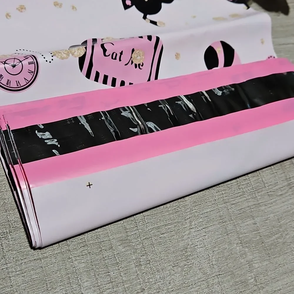 Alice in Wonderland Themed Poly Mailers